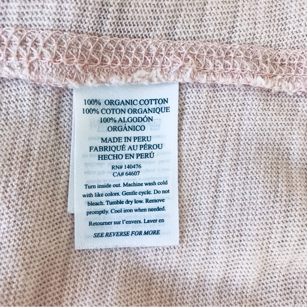 FAHERTY Sunwashed Organic Cotton Slub Knit Hoodie Light Pink - Picture 12 of 13